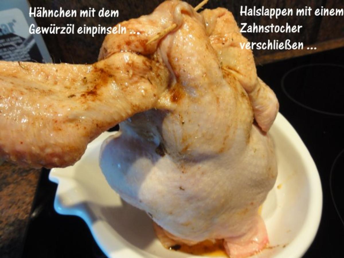 Geflügel:   getrüffeltes BRATHÄHNCHEN - Rezept - Bild Nr. 6