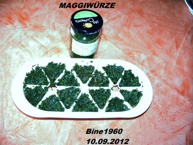 BEVORRATUNG :  MAGGIWÜRZE - Rezept