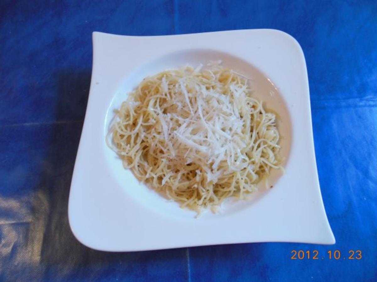 Vegetarisch:Spaghetti Aglio e Olio - Rezept