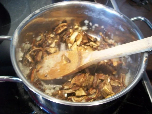 Graupen Pilz Risotto - Rezept - Bild Nr. 3