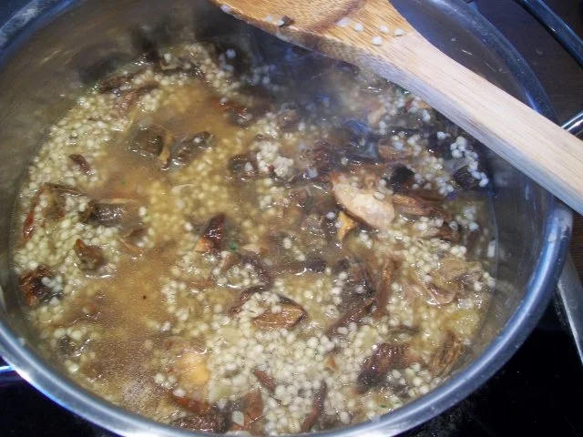 Graupen Pilz Risotto - Rezept - Bild Nr. 5