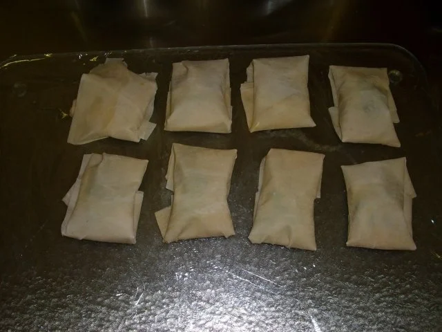 2.) Gang  Wan Tan mit  Feldsalat - Rezept - Bild Nr. 3