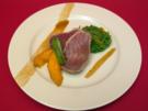Thunfisch im Zitronengras-Pfeffermantel mit Salat von karamellisierter Thai-Mango - Rezept
