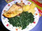 junger Spinat mit Wunschei - Rezept