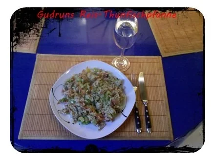 Fisch: Reis-Thunfischpfanne - Rezept - Bild Nr. 12