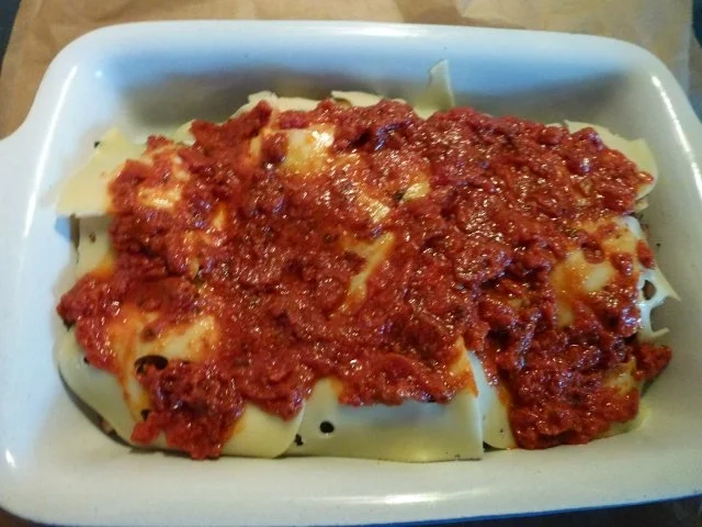 Vegetarischer Tortellini-Auflauf mit Pesto-Käse-Kruste - Rezept - Bild Nr. 2