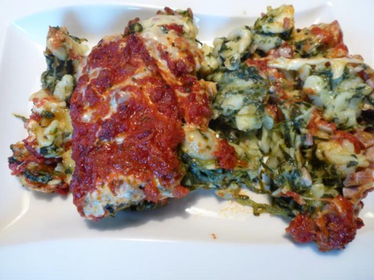Vegetarischer Tortellini Auflauf mit Pesto Käse Kruste - einfach - von ...