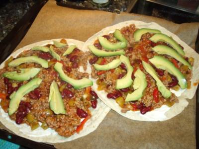 Rezept: Mexikanische Hack-Quesadillas Mexikanische Hack-Quesadillas - Rezept