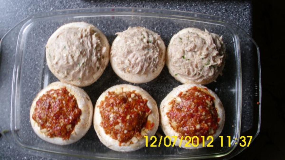 Gefüllte Championgs - Rezept mit Bild - kochbar.de