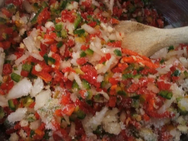 Vorrat: Scharfe Zwiebel-Chili-Sauce - Rezept - Bild Nr. 5