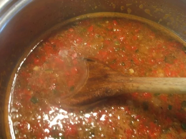 Vorrat: Scharfe Zwiebel-Chili-Sauce - Rezept - Bild Nr. 7