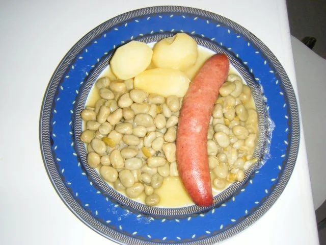 Dicke Bohnen mit Mettwurst - Rezept - Bild Nr. 3