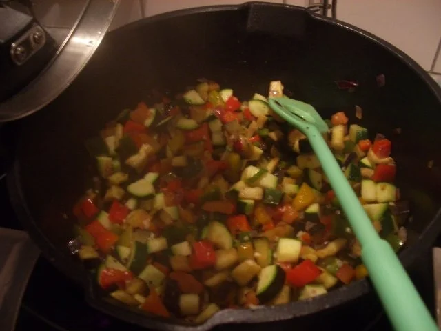 Rezept: Ratatuille mit Kabanossi Bild Nr. 8 Ratatuille mit Kabanossi - Rezept - Bild Nr. 8
