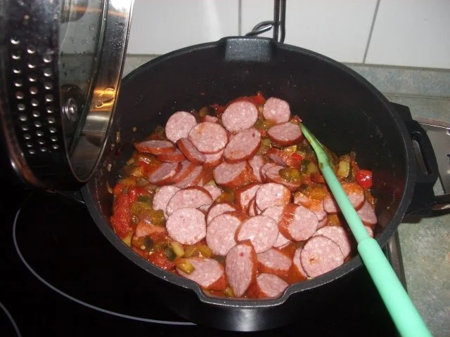 Rezept: Ratatuille mit Kabanossi Bild Nr. 12 Ratatuille mit Kabanossi - Rezept - Bild Nr. 12