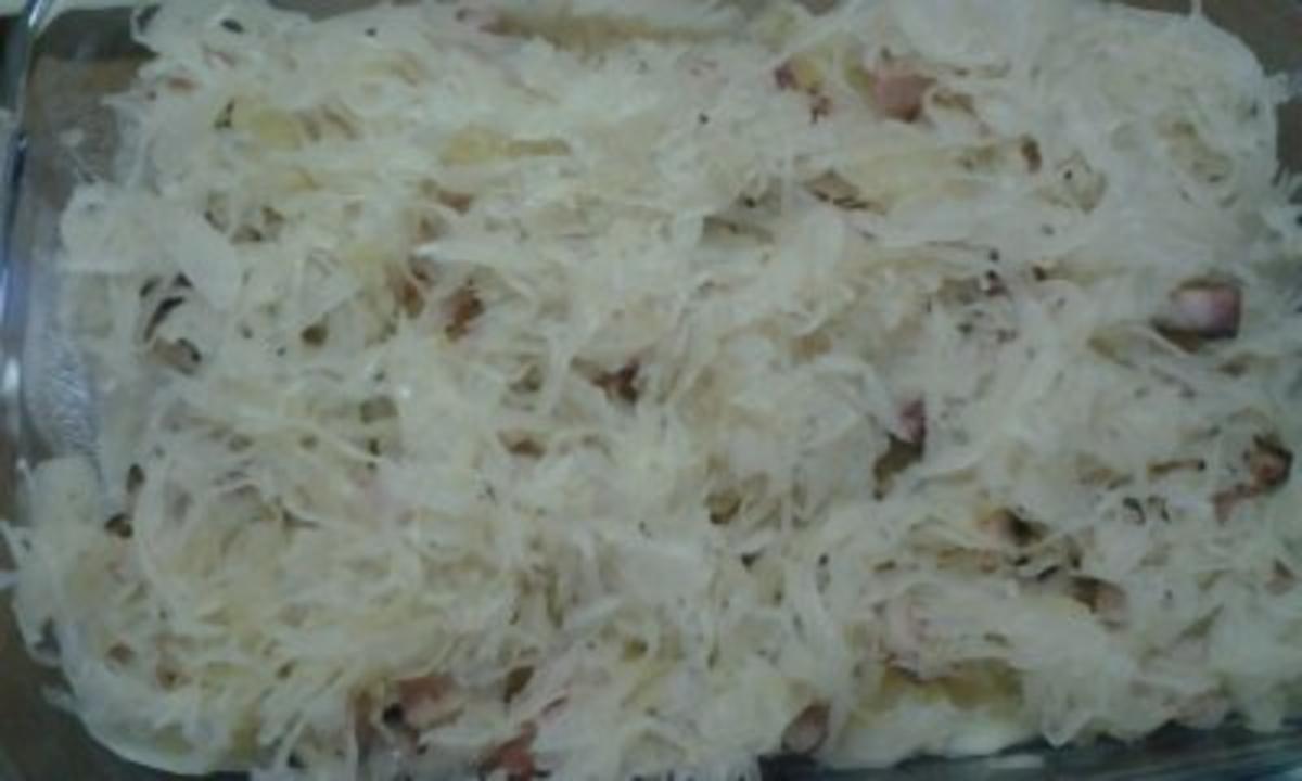 Sauerkraut-Auflauf - Rezept - Bild Nr. 8