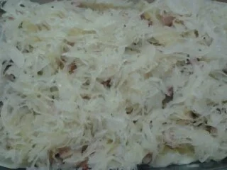 Rezept: Sauerkraut-Auflauf Bild Nr. 8 Sauerkraut-Auflauf - Rezept - Bild Nr. 8