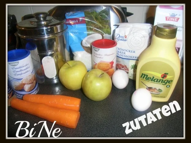 BiNe` S APFEL - MØHREN - KOKOS - MUFFINS - Rezept - Bild Nr. 3