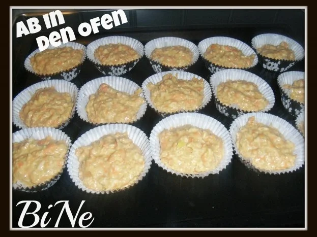 BiNe` S APFEL - MØHREN - KOKOS - MUFFINS - Rezept - Bild Nr. 6