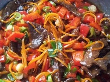 Rezept: Rindfleisch chinesisch Bild Nr. 3 Rindfleisch chinesisch - Rezept - Bild Nr. 3