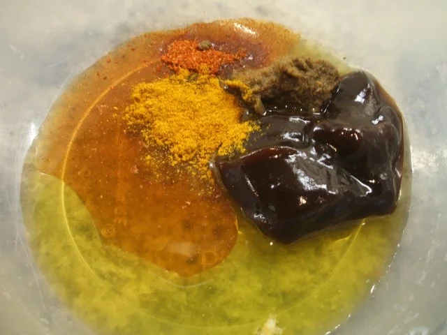 Rezept: Fleisch: Mariniertes Schweinefleisch mit viiiiiiieeeeel Gemüse Bild Nr. 3 Fleisch: Mariniertes Schweinefleisch mit viiiiiiieeeeel Gemüse - Rezept - Bild Nr. 3