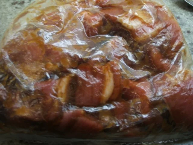 Rezept: Fleisch: Mariniertes Schweinefleisch mit viiiiiiieeeeel Gemüse Bild Nr. 5 Fleisch: Mariniertes Schweinefleisch mit viiiiiiieeeeel Gemüse - Rezept - Bild Nr. 5