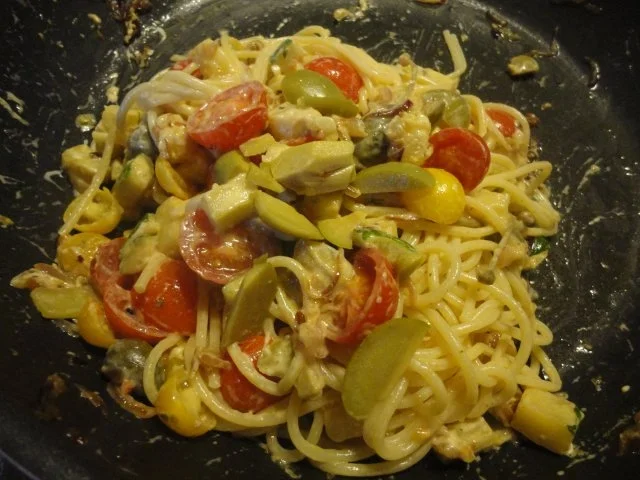 Rezept: mediterane "Veggi" Nudel Pfanne Bild Nr. 9 mediterane "Veggi" Nudel Pfanne - Rezept - Bild Nr. 9