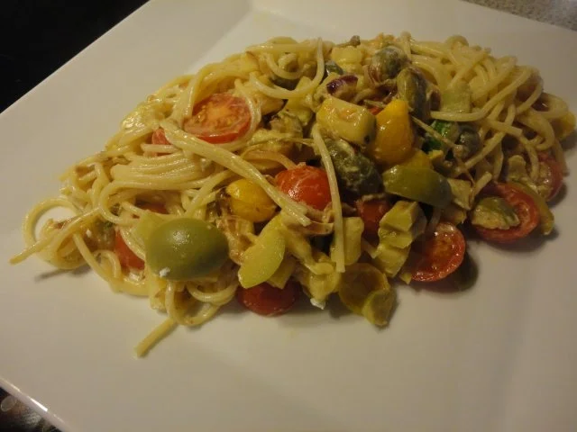 Rezept: mediterane "Veggi" Nudel Pfanne Bild Nr. 2 mediterane "Veggi" Nudel Pfanne - Rezept - Bild Nr. 2