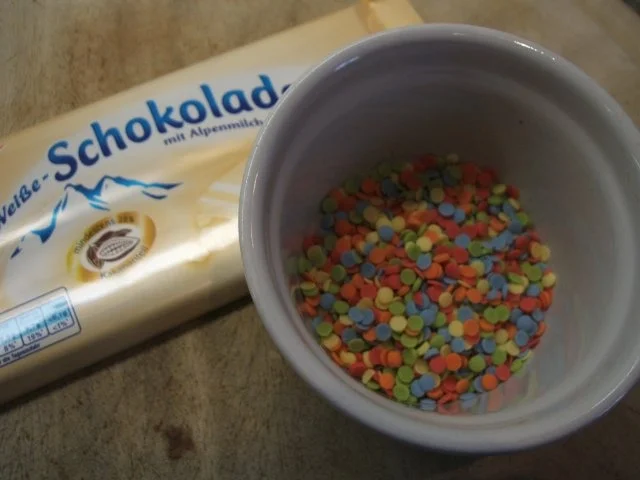 Pralinen: Konfetti-Herzen (15 Stück) - Rezept - Bild Nr. 2