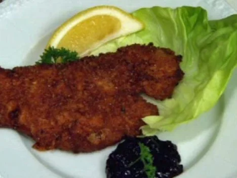 Wiener Schnitzel mit Kartoffelgratin - Rezept