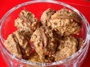 Schoko-Nougat Makronen zur Weihnachtszeit - Rezept