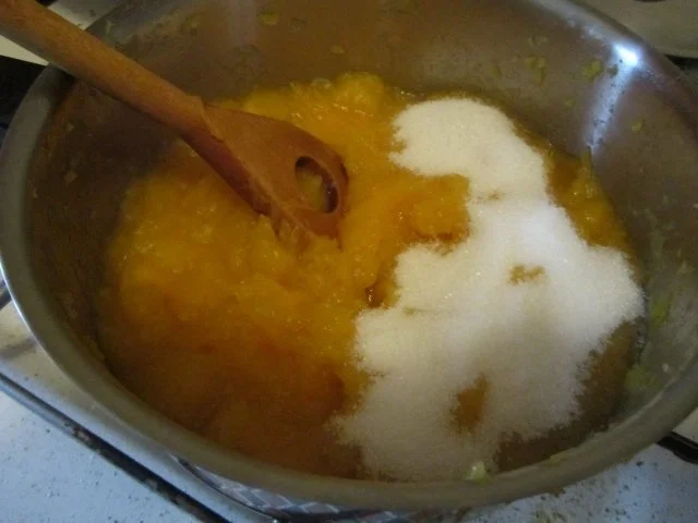 Rezept: Süsser Kürbiskuchen Bild Nr. 4 Süsser Kürbiskuchen - Rezept - Bild Nr. 4