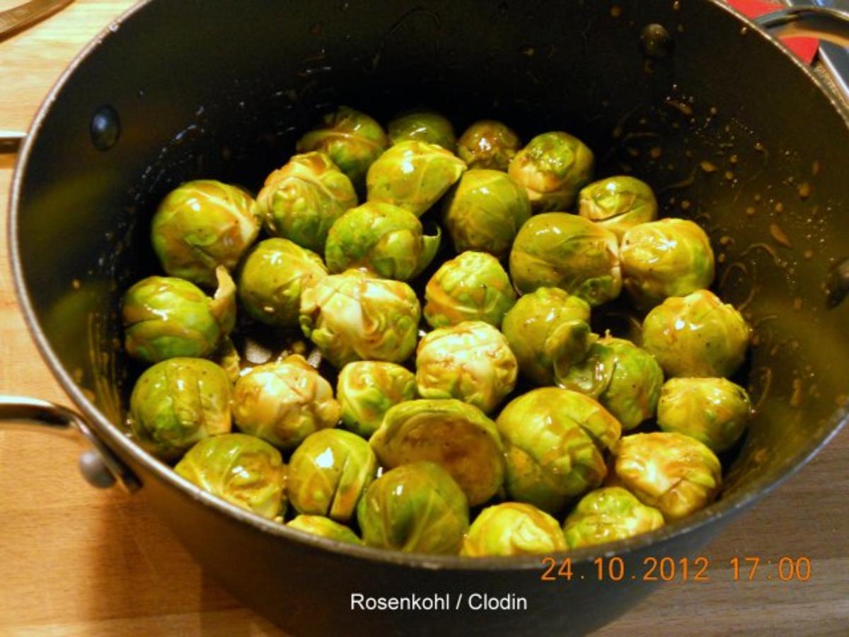 Rosenkohl aus dem Backofen - Rezept Eingereicht von clodin