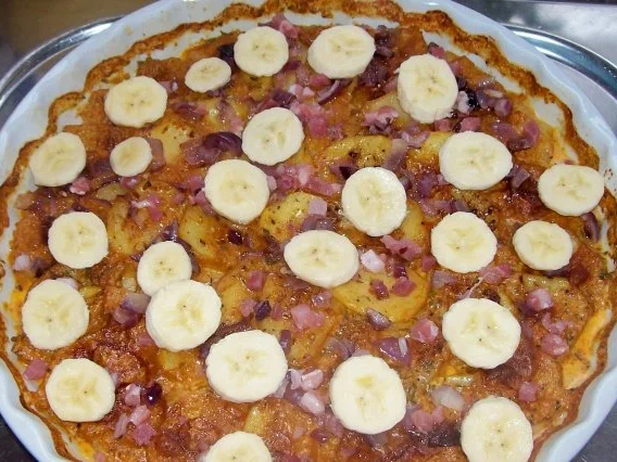 Rezept: Kartoffel-Bananen-Gratin Bild Nr. 8 Kartoffel-Bananen-Gratin - Rezept - Bild Nr. 8