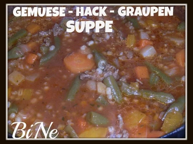 BiNe` S GEMUESE - HACK - GRAUPENSUPPE - Rezept - Bild Nr. 5