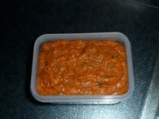 Tomatenaufstrich (mit "etwas" Knoblauch) - Rezept