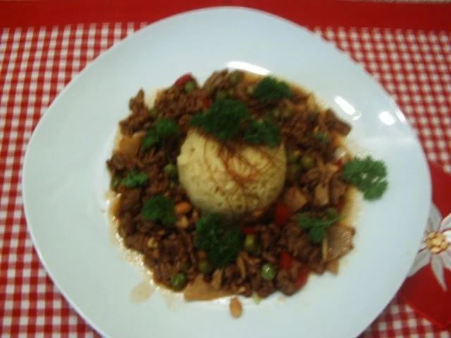 Asiatische Hackpfanne - Rezept