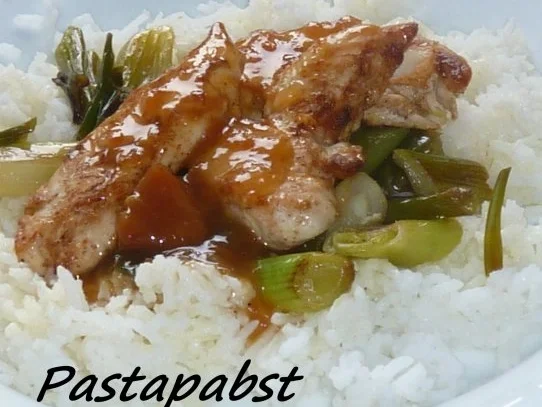 Orangenhuhn süss-sauer - Rezept - Bild Nr. 3