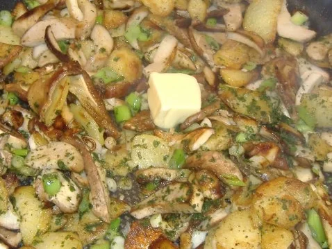 Steinpilz-Kartoffel-Pfanne - Rezept - Bild Nr. 4