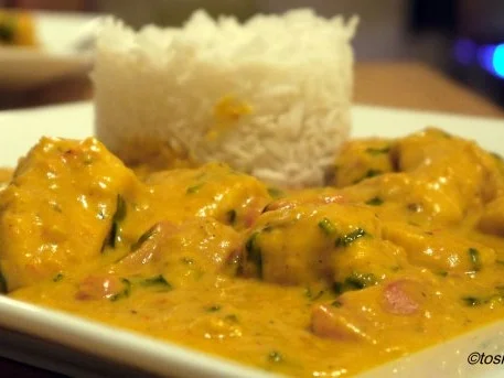 Kürbis-Hähnchen-Curry - Rezept