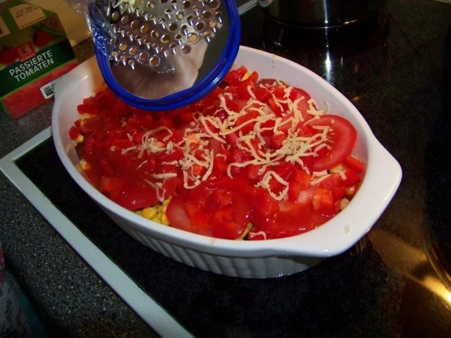 Rezept: Gemüseauflauf Bild Nr. 6 Gemüseauflauf - Rezept - Bild Nr. 6