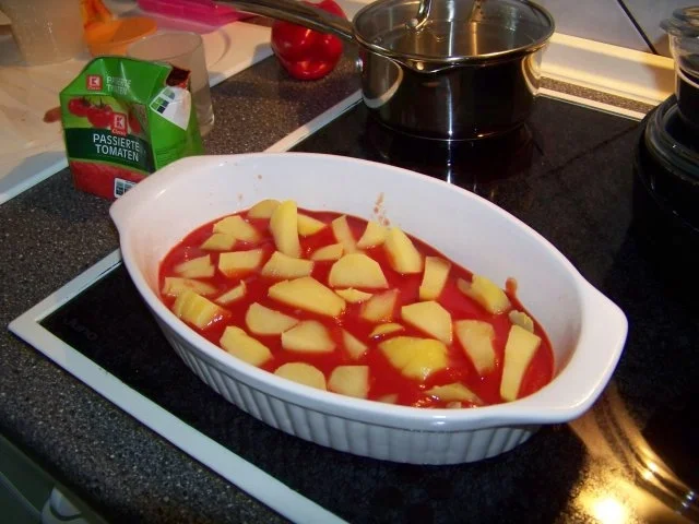 Rezept: Gemüseauflauf Bild Nr. 3 Gemüseauflauf - Rezept - Bild Nr. 3