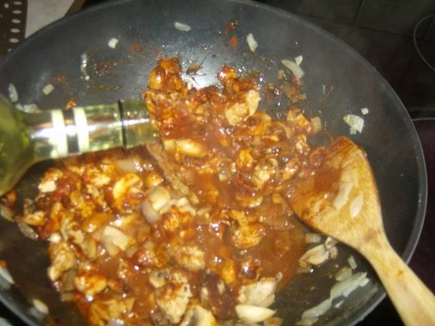 Puten Gemüsepfännchen geht schnell und schmeckt lecker - Rezept - Bild Nr. 4