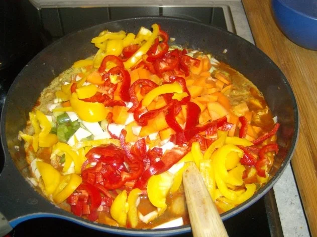 Puten Gemüsepfännchen geht schnell und schmeckt lecker - Rezept - Bild Nr. 5