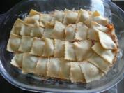 NUDELN /RAVIOLI  SCHINKEN - Rezept