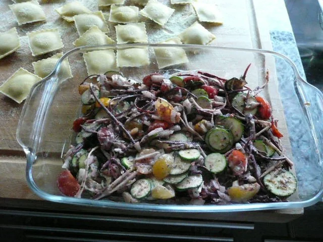 NUDELN /RAVIOLI  SCHINKEN - Rezept - Bild Nr. 6