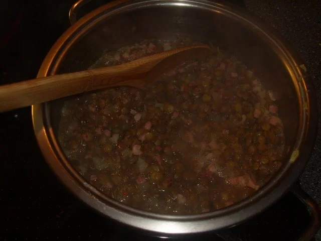 Rezept: Nudeln mit scharfe Linsen Bild Nr. 4 Nudeln mit scharfe Linsen - Rezept - Bild Nr. 4