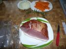Prager-Schinken & Sauerkraut & Püree - Rezept