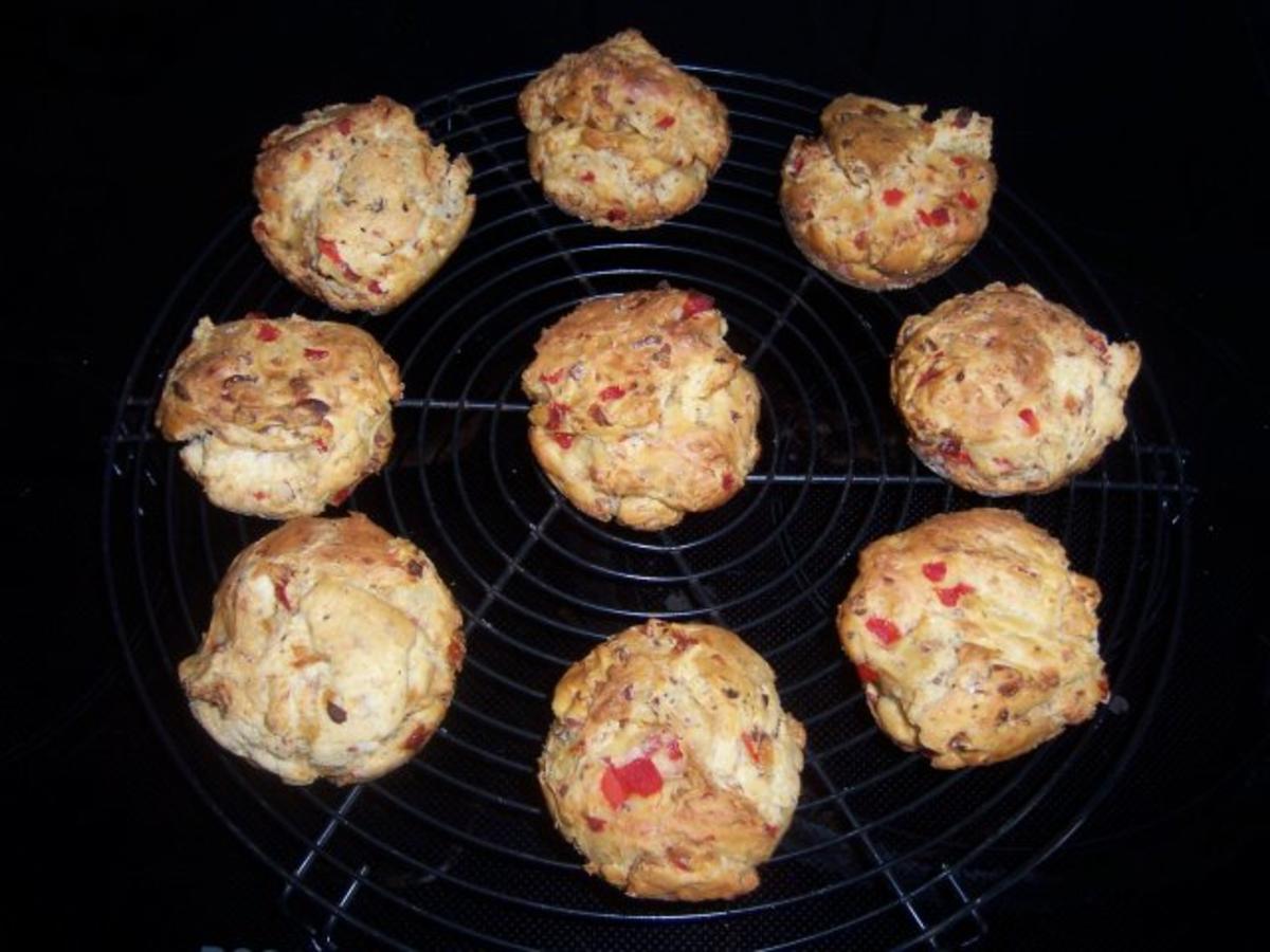 Pizza Muffins - einfach - 196 kcal/100g