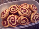 Weihnachtsplätzchen: Cranberry-Schnecken - Rezept