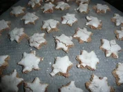 Weihnachtsgebäck : Zimtsterne (neu) ca 60 Stück - Rezept
